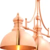 Lampa Wisząca PLATINO Miedziany 3xE27
