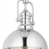 Lampa Wisząca PLATINO Srebrny 1xE27 31 cm * Jupiter Hot