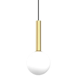 Lampa wisząca PLAY Złota Szklany klosz 1xG9 10cm * Eko-light Outlet