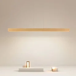 Lampa wisząca PRIMA dąb 1xLED 24 W 3000K * TK Lighting Discount