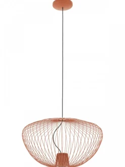 Lampa wisząca PUMPKIN M ceglasta 1xGU10 * Nowodvorski New