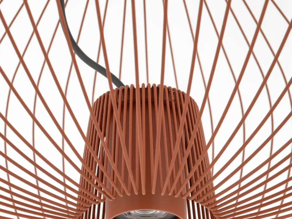 Lampa wisząca PUMPKIN M ceglasta 1xGU10 * Nowodvorski New