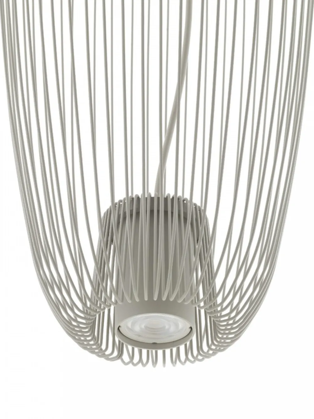 Lampa wisząca PUMPKIN S szara 1xGU10 * Nowodvorski Sale