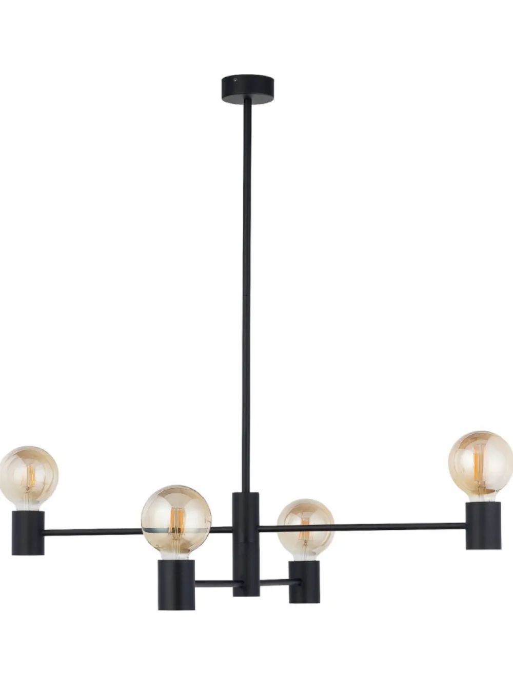 Lampa wisząca RADIUS czarna 4xE27 * Nowodvorski Online