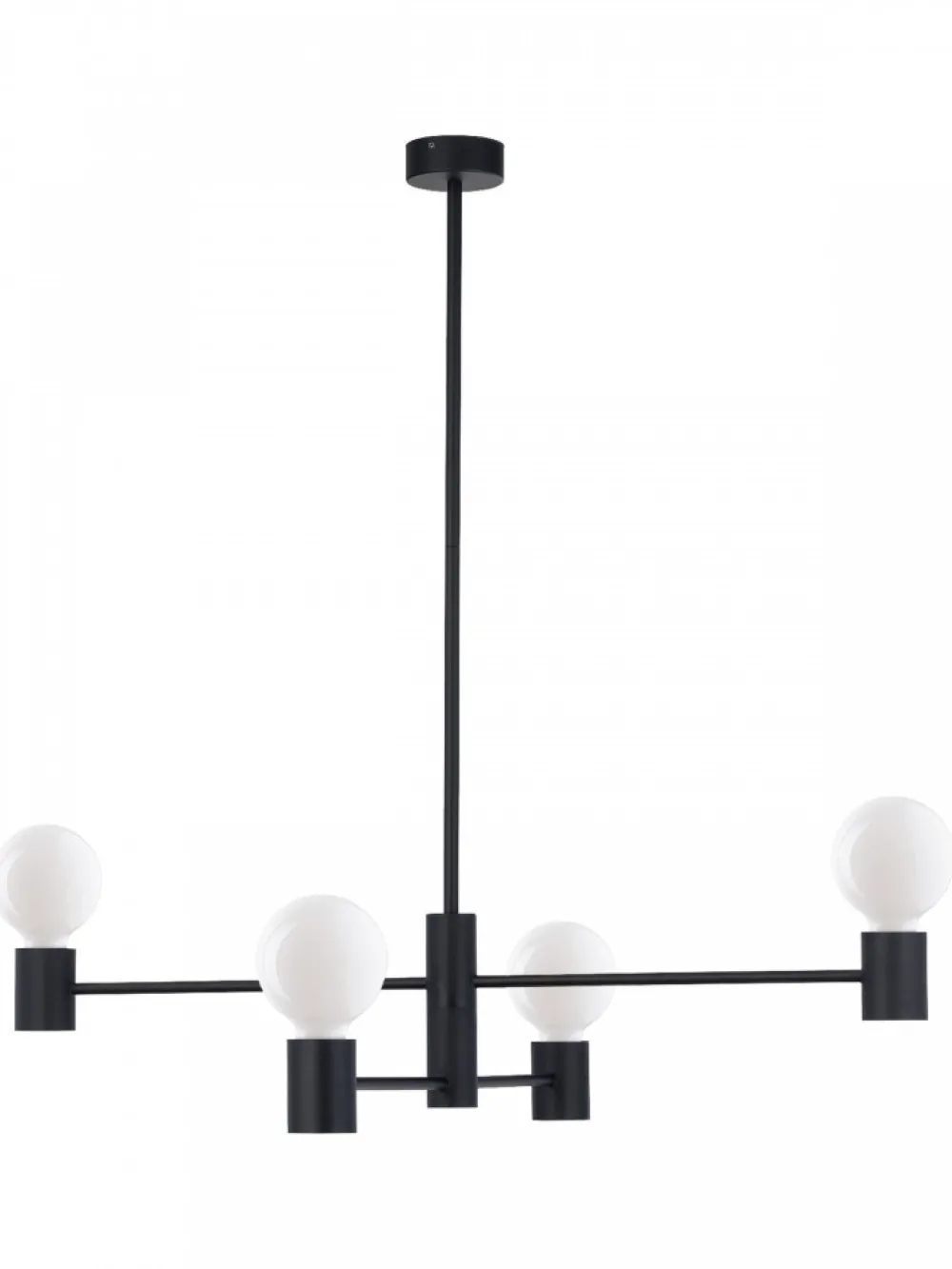 Lampa wisząca RADIUS czarna 4xE27 * Nowodvorski Online