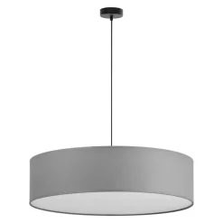 Lampa Wisząca RONDO Grafitowy Abażur 3xE27 60cm * TK Lighting Best