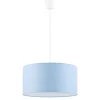Lampa Wisząca RONDO KIDS Niebieski Abażur 1xE27 40cm * TK Lighting Online