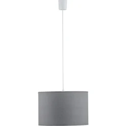 Lampa wisząca RONDO szara 3xE27 * TK Lighting