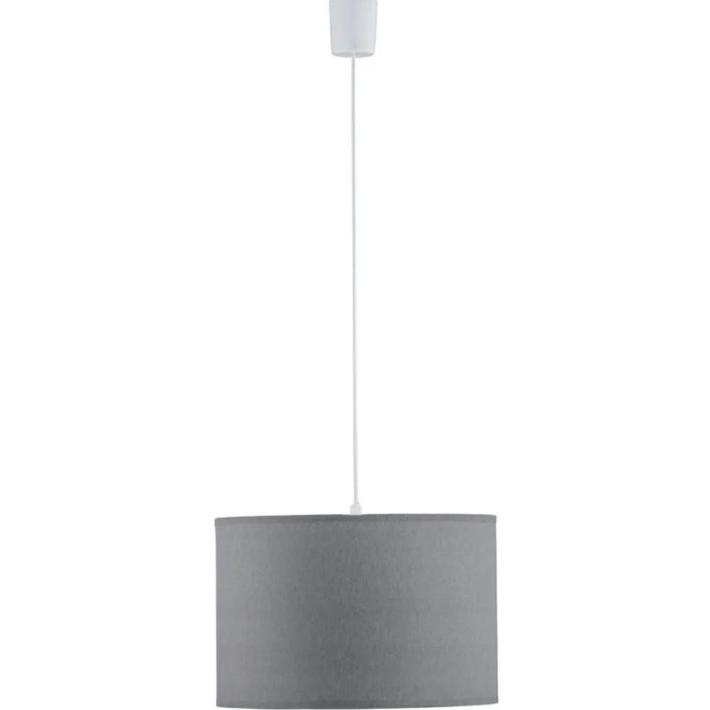 Lampa wisząca RONDO szara 3xE27 * TK Lighting