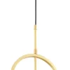 Lampa Wisząca ROSSO Złoty Szklany Klosz 1xE27 23 cm * Jupiter Sale