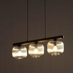Lampa wisząca SALVIA brązowa 3xE14 * TK Lighting New