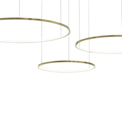 Lampa wisząca SATURNO Złota 100W LED 4000K * Eko-light