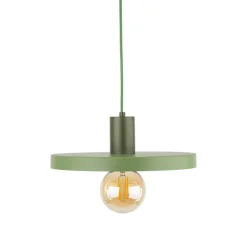 Lampa wisząca SILA zielona 1xE27 30 cm * TK Lighting Discount
