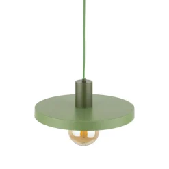 Lampa wisząca SILA zielona 1xE27 30 cm * TK Lighting Discount