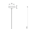 Lampa Wisząca SINGLE Beżowy Brązowy Metalowy Klosz 1xE27 39cm * Luminex Clearance