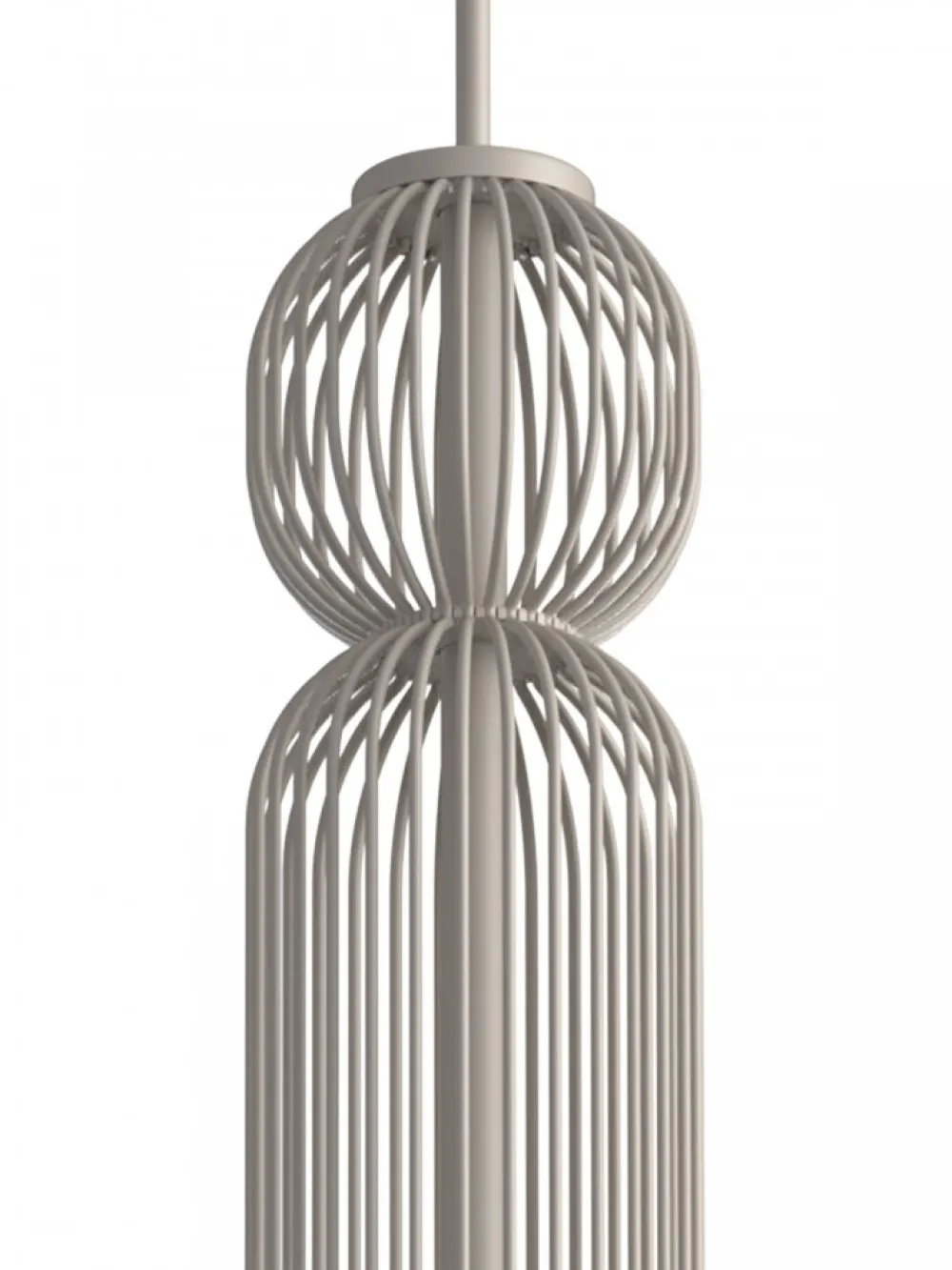 Lampa wisząca SINGLES A beżowa * Nowodvorski Sale