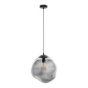 Lampa Wisząca SOL Grafitowy Szklany Klosz 1xE27 35cm * TK Lighting Online