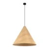 Lampa wisząca SOLIS WOOD jasny dąb 1xE27 * TK Lighting Best