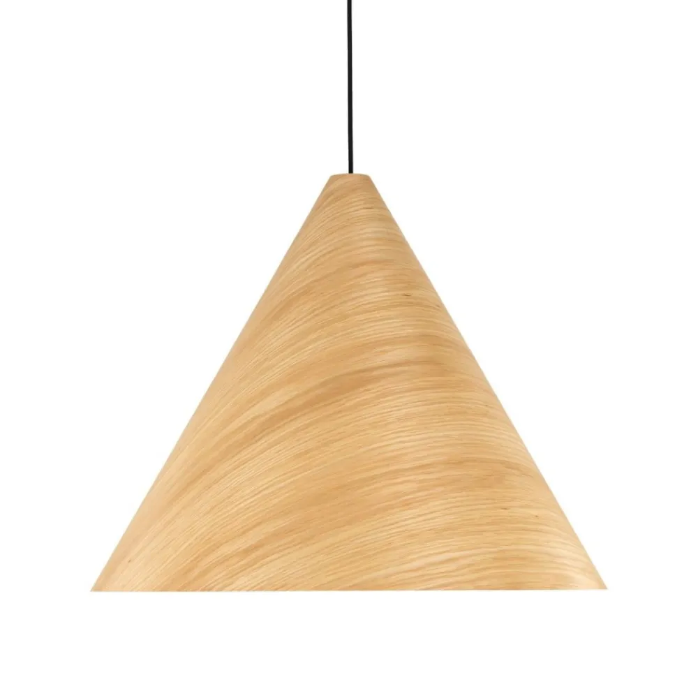 Lampa wisząca SOLIS WOOD jasny dąb 1xE27 * TK Lighting Best