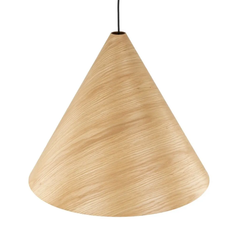 Lampa wisząca SOLIS WOOD jasny dąb 1xE27 * TK Lighting Best