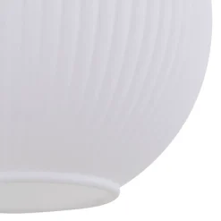 Lampa wisząca SOPHIA czarna klosz biały 1xE14 kula * TK Lighting Hot