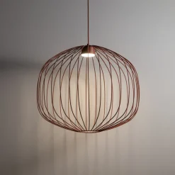Lampa wisząca SPHERA M ceglasta 1xGX53 * TK Lighting Hot