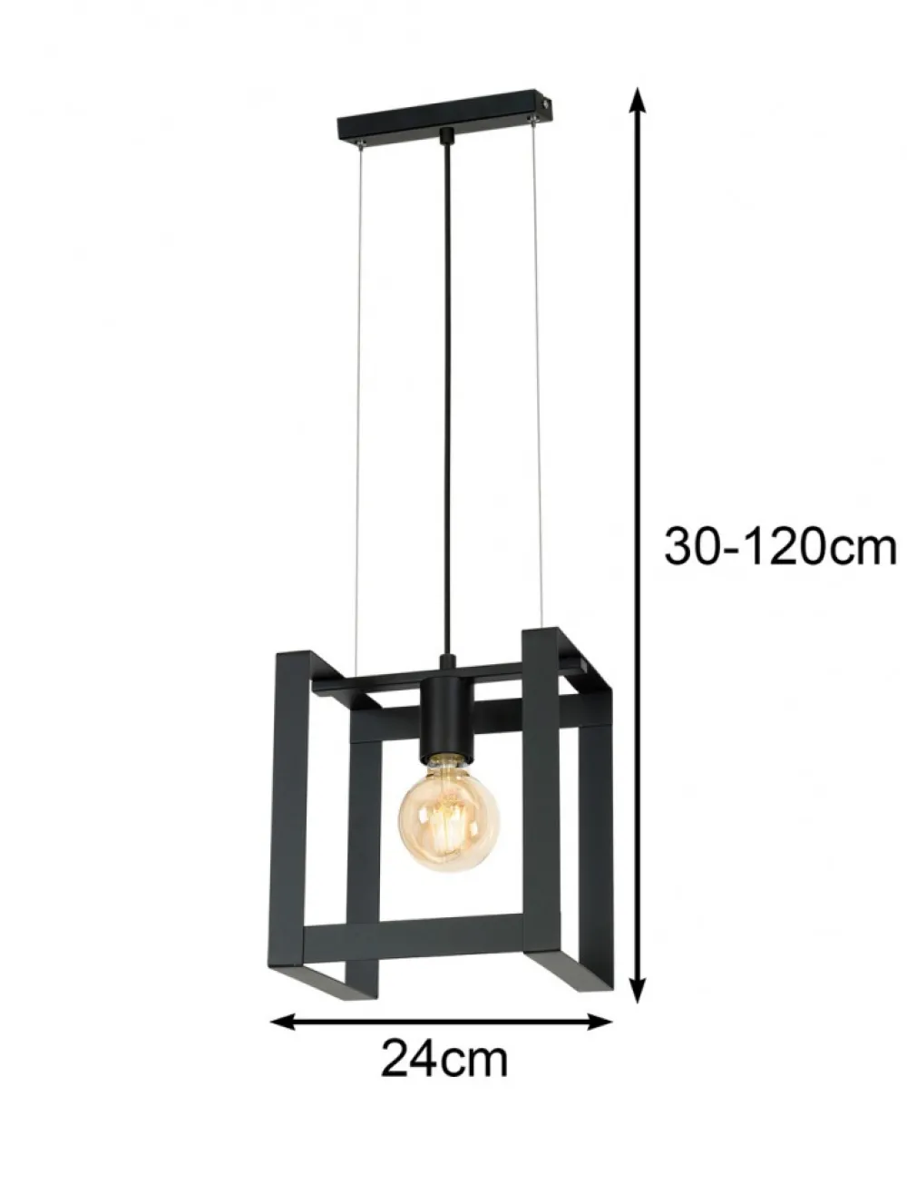 Lampa wisząca stylowa Kartel metal LOFT * Luminex Best