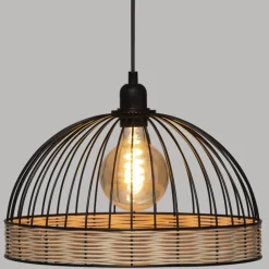 Lampa wisząca Suwa Black 35 cm * Atmosphera Hot
