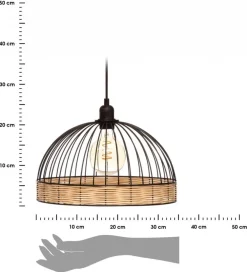 Lampa wisząca Suwa Black 35 cm * Atmosphera Hot