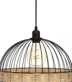 Lampa wisząca Suwa Black 35 cm * Atmosphera Hot