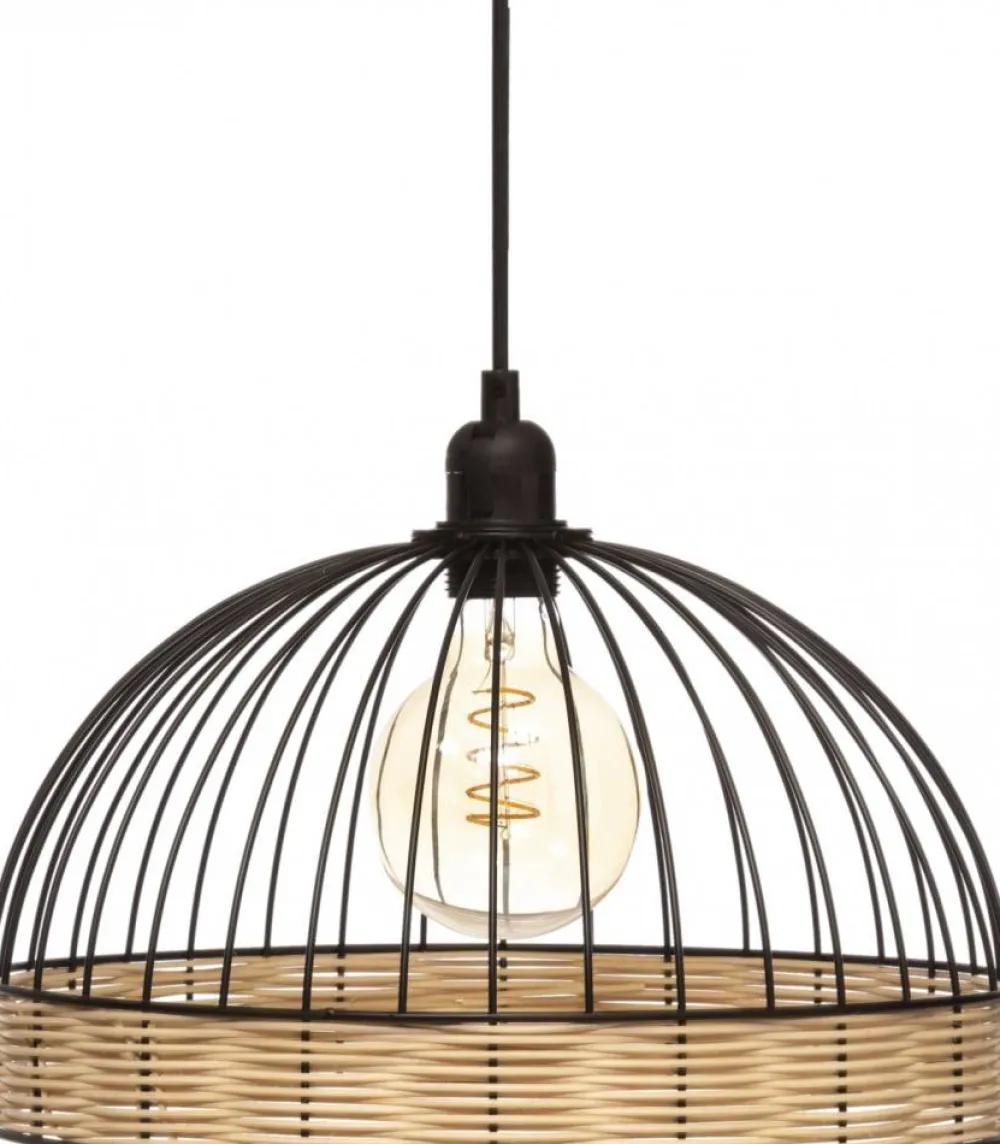 Lampa wisząca Suwa Black 35 cm * Atmosphera Hot