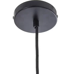 Lampa wisząca Suwa Black 35 cm * Atmosphera Hot
