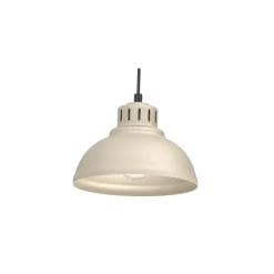 Lampa Wisząca SVEN Beżowy Metalowy Klosz 5xE27 * Luminex New