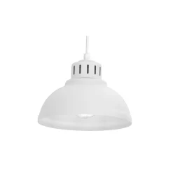 Lampa Wisząca SVEN Biały Metalowy Klosz 4xE27