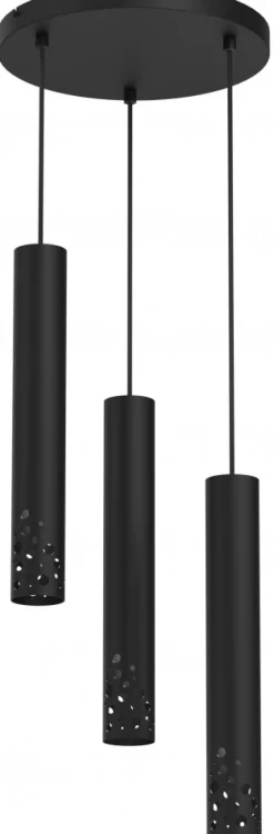 Lampa Wisząca TIBIA BUBLE Czarny 3xGU10