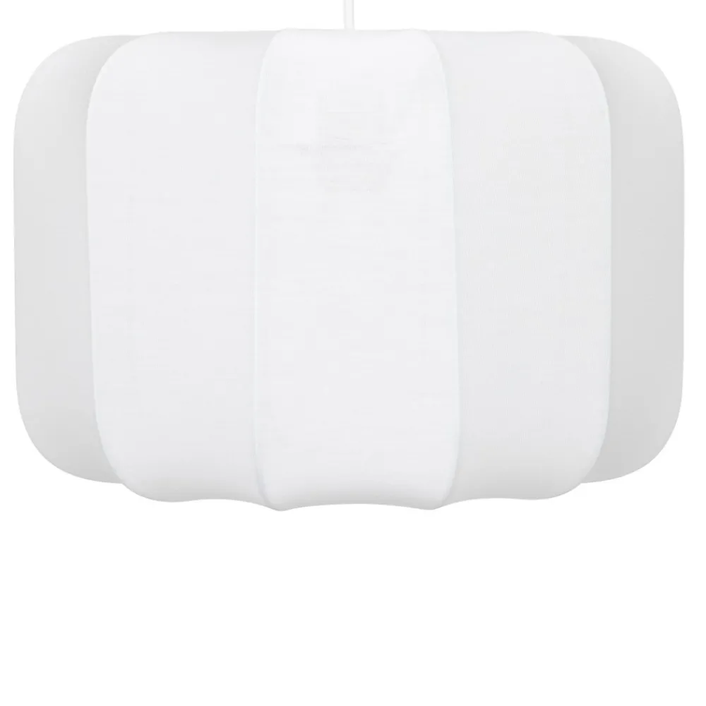 Lampa wisząca Tobie biała z bawełny duża * Atmosphera Sale