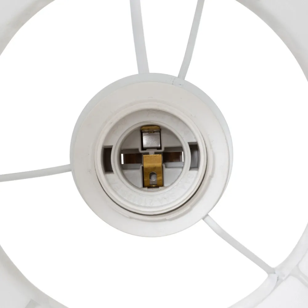 Lampa wisząca Tobie biała z bawełny duża * Atmosphera Sale