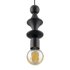 Lampa wisząca TOWER czarna 1xE27 * TK Lighting Best