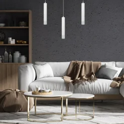Lampa wisząca TUBI Biały 1xGU10 5,5cm