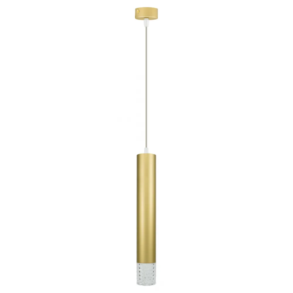 Lampa wisząca TUBI Złoty 1xGU10 5,5cm * Eko-light Clearance