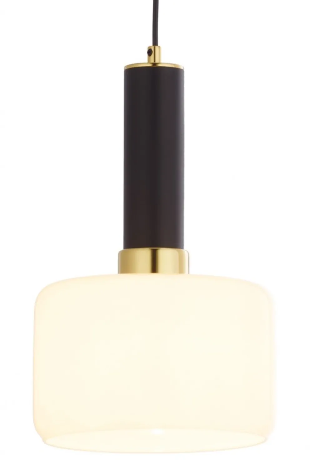 Lampa Wisząca VANES Złoty Bursztynowy Szklany Klosz 1xE27 20 cm * Jupiter Clearance
