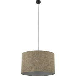 Lampa wisząca VELLUM czarna abażur melanżowy 1xE27 * TK Lighting Sale