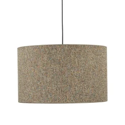Lampa wisząca VELLUM czarna abażur melanżowy 1xE27 * TK Lighting Sale