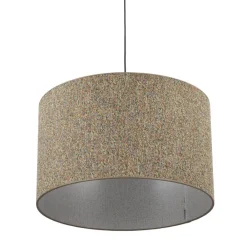 Lampa wisząca VELLUM czarna abażur melanżowy 1xE27 * TK Lighting Sale