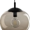 Lampa Wisząca VIBE Czarny Topaz Szklany Klosz1xE27 25cm * TK Lighting New