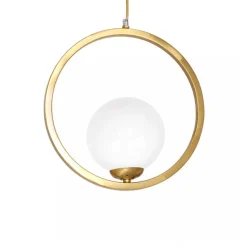 Lampa wisząca VIENNA złota 1xE14 * Eko-light Clearance