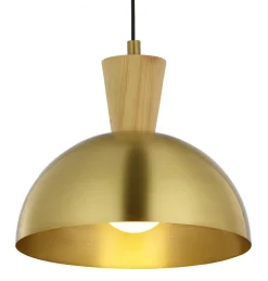 Lampa Wisząca VITO Złoty 1xE27 31 cm * Jupiter New