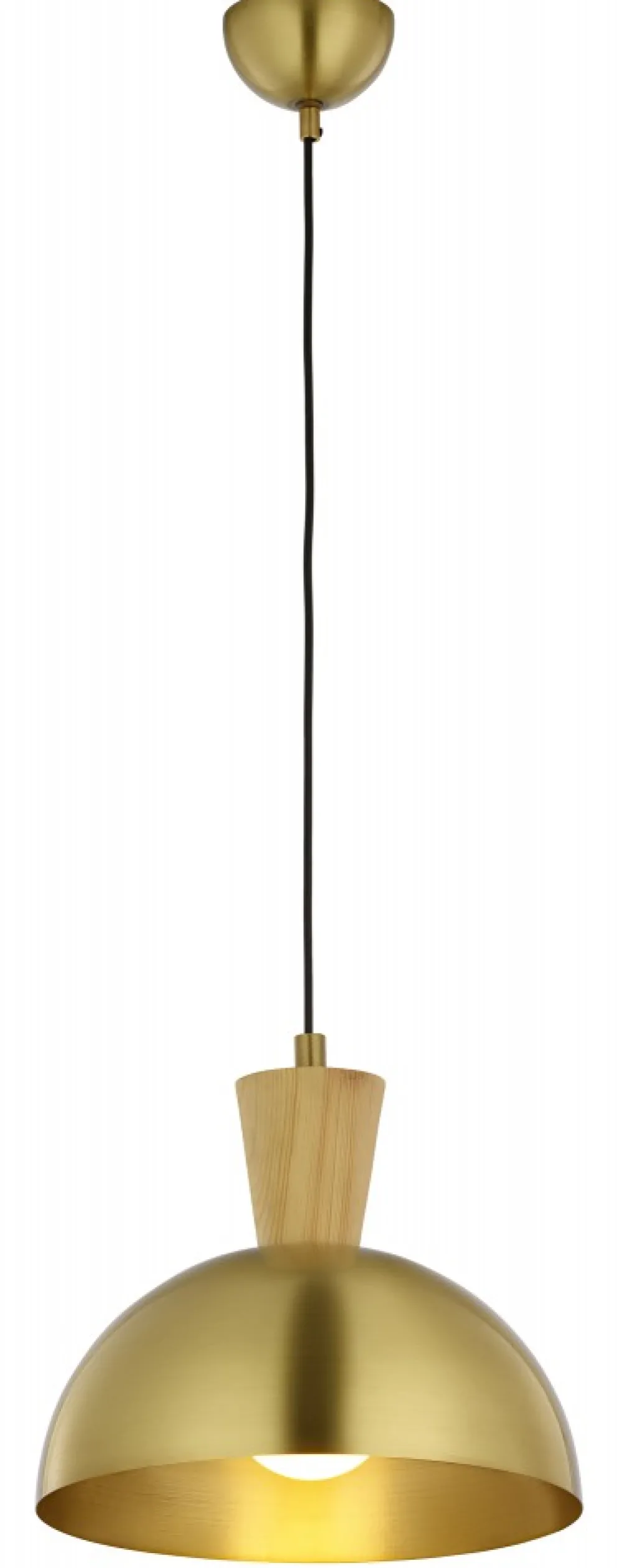 Lampa Wisząca VITO Złoty 1xE27 31 cm * Jupiter New
