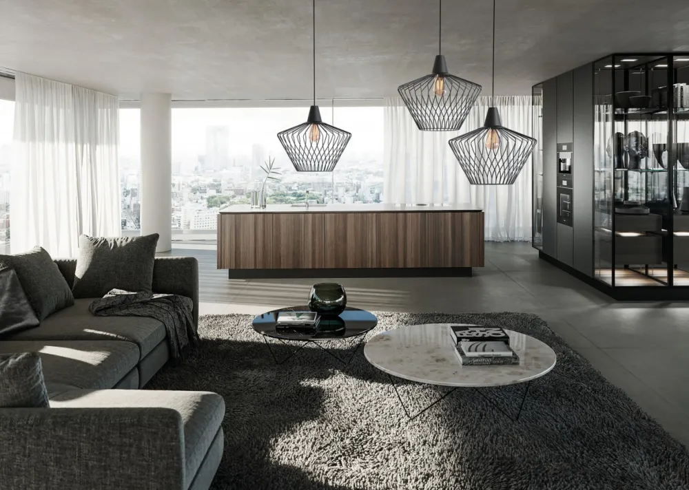 Lampa wisząca WAVE S czarna 1xE27 * Nowodvorski Best