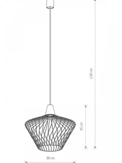 Lampa wisząca WAVE S czarna 1xE27 * Nowodvorski Best